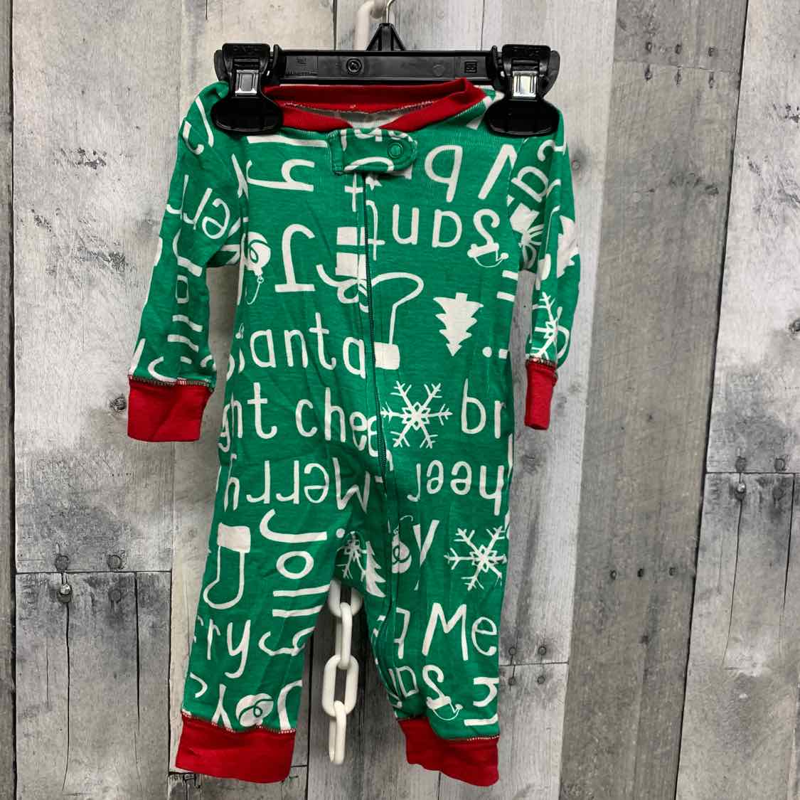 Size 3 Months Green/Red Carter's Romper