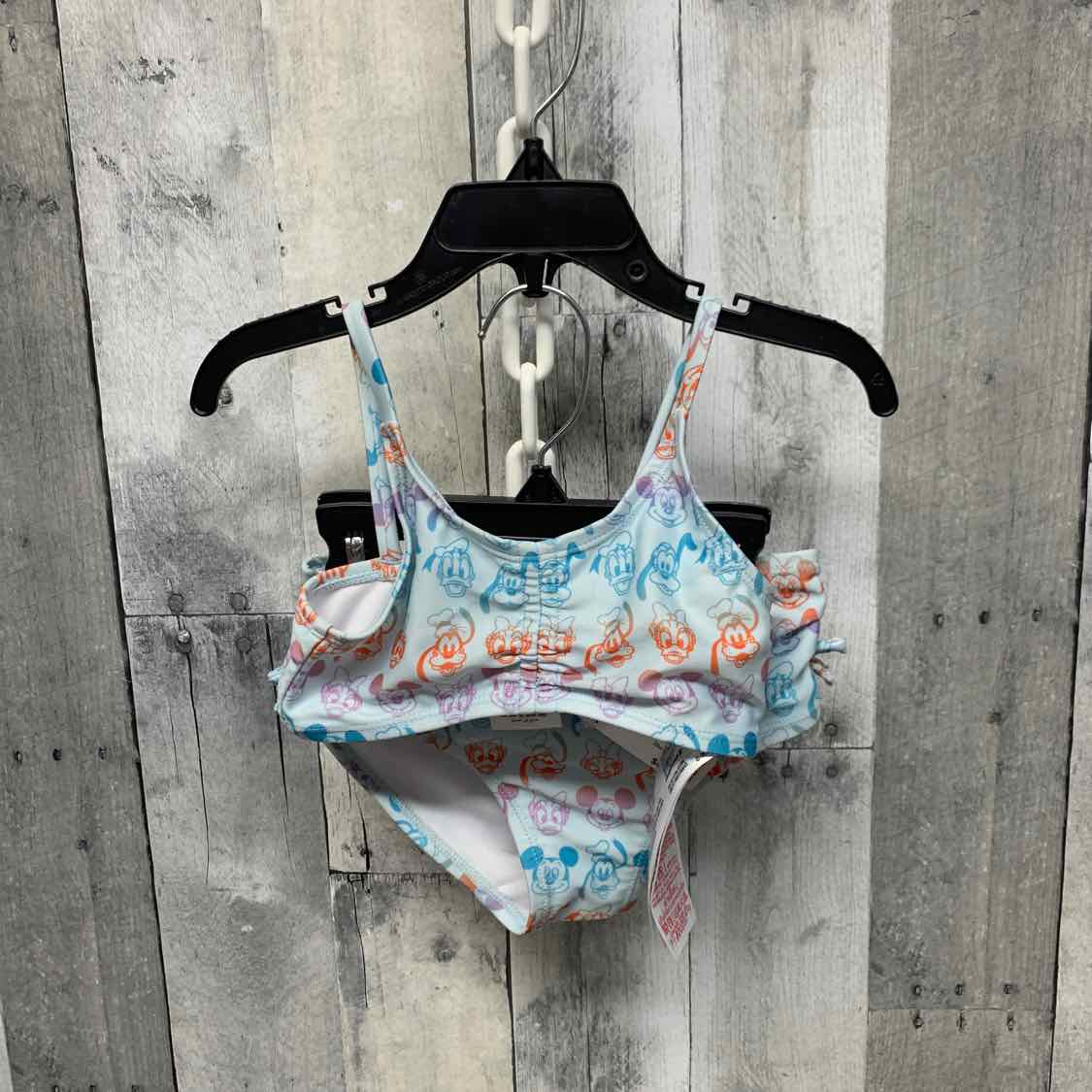 Size 4 Blue/Orange Disney Store Swim Suit - 1pc