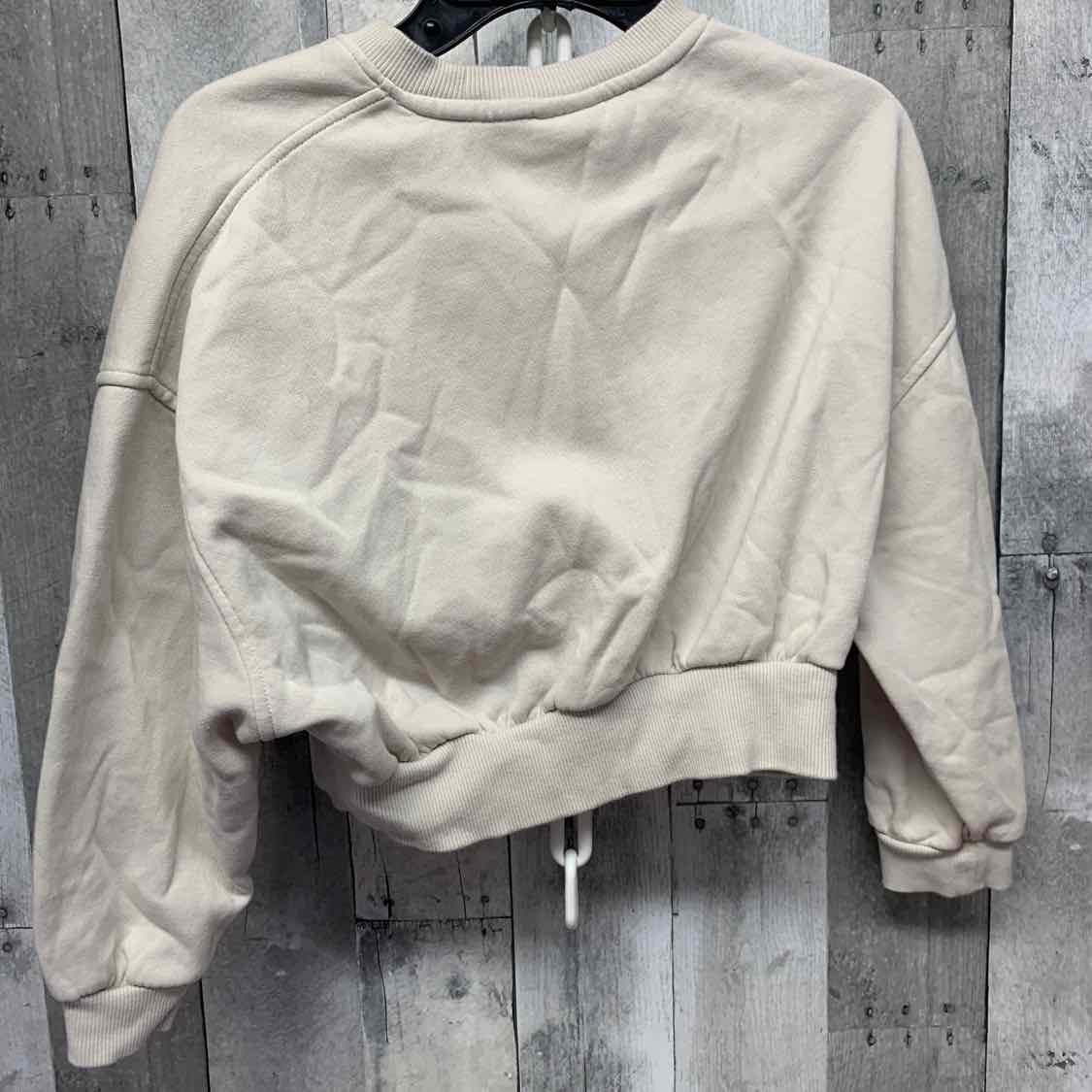 Size XSmall Tan Graphic Sport Brand Sweat Shirt