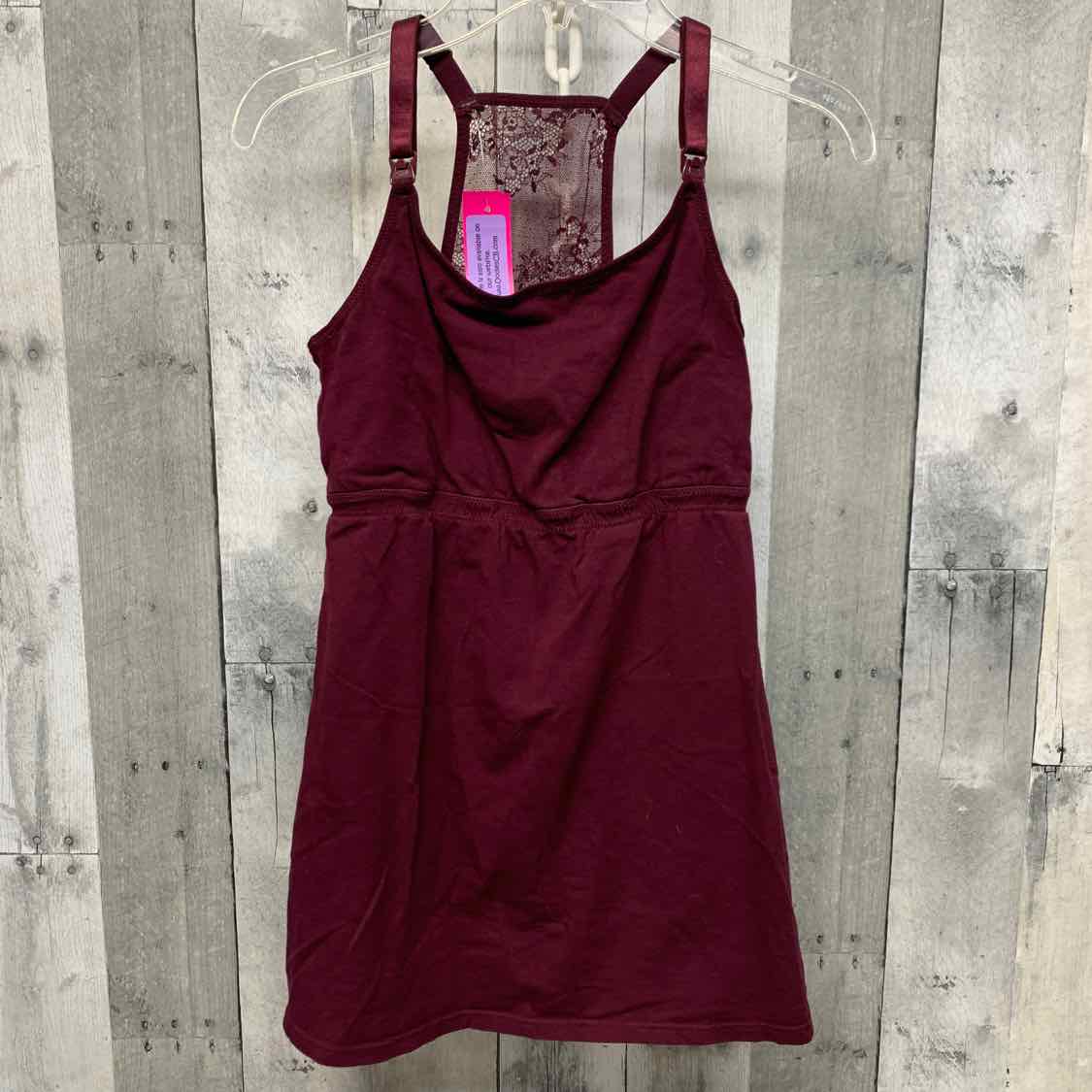 Size S Burgundy B Brand Nursing Top