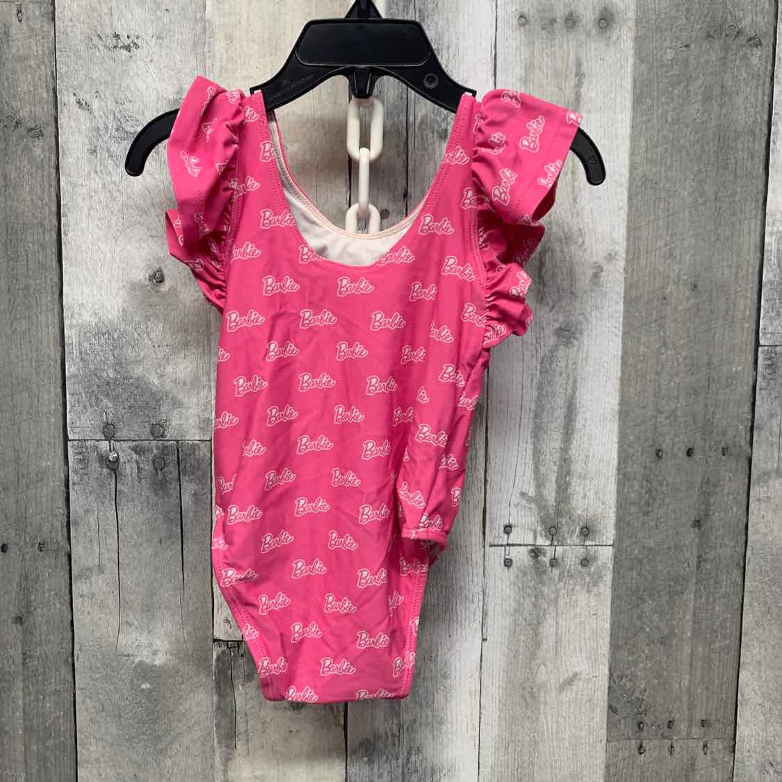 Size 12-18 Months Pink/White Posh Peanut Swim Suit - 1pc - OodlesCB