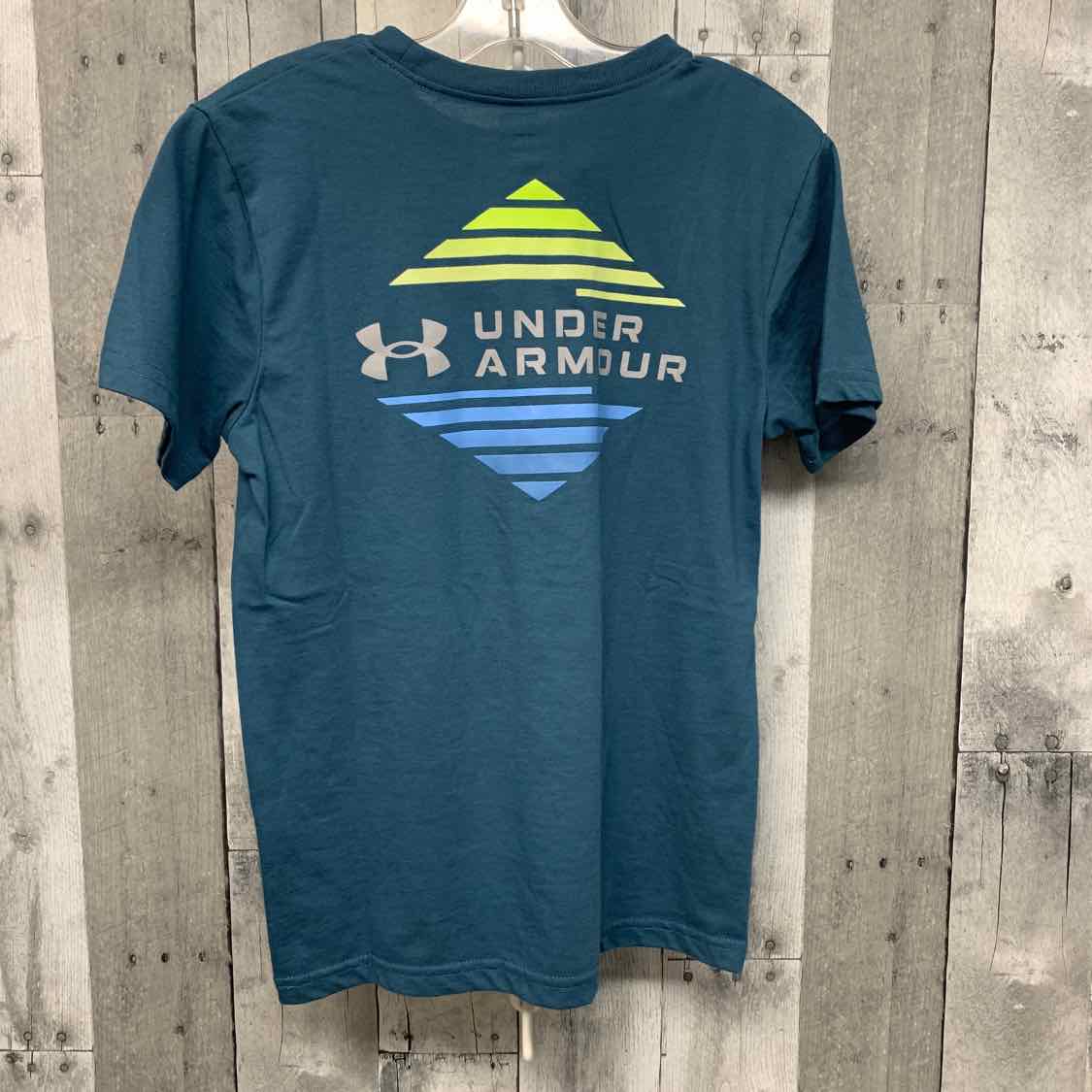 Size Medium Blue Graphic Sport Brand T Shirt