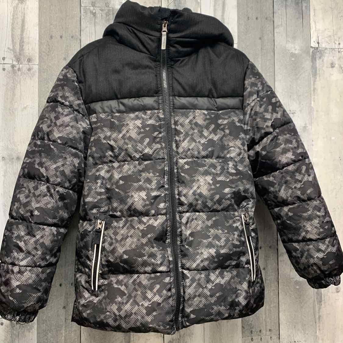 Size 10/12 Black/Gray ZeroXposur Snow Jacket - OodlesCB
