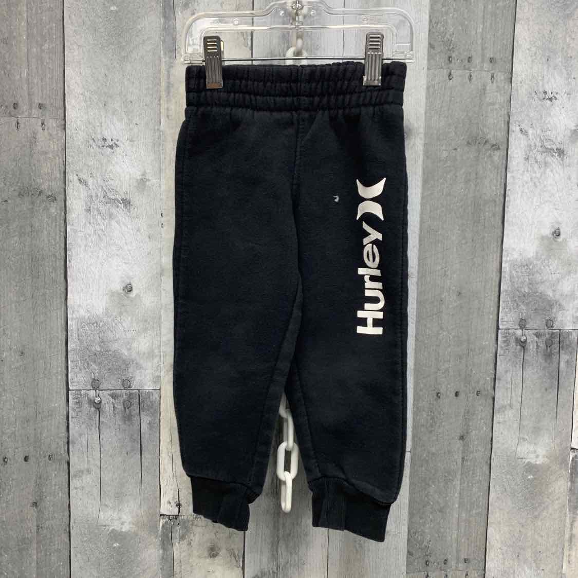 Size 3T Black Hurley Athletic Pants