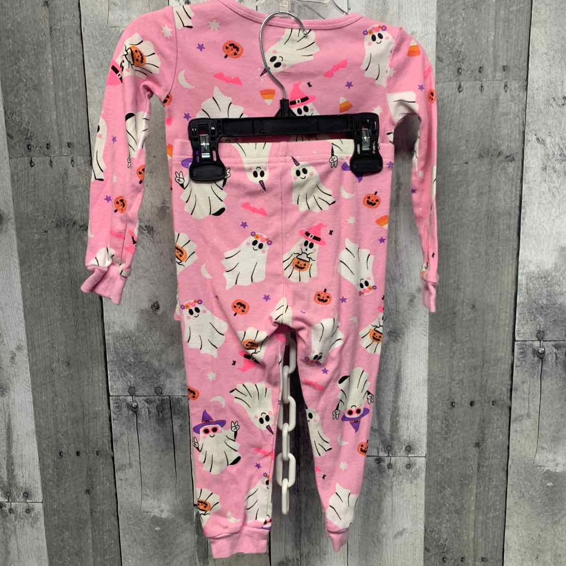 Size 2T Pink/White Children's Place 2pc PJs