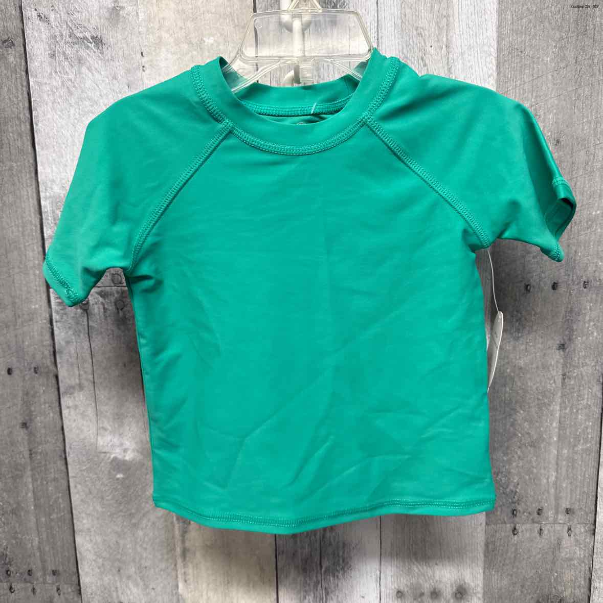 Size 2T Green Wonder Nation Swim Top