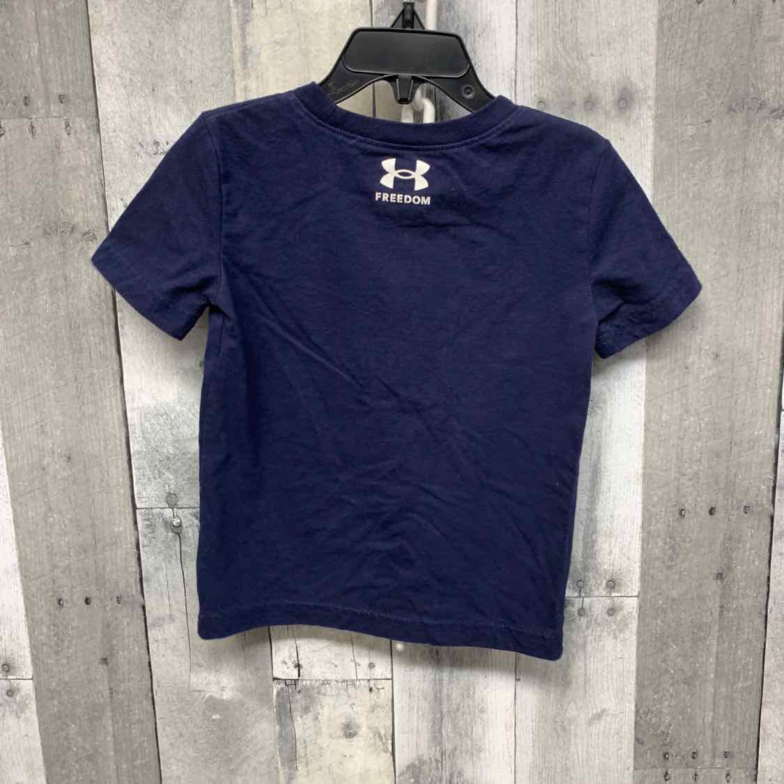 Size 3T Navy Graphic Sport Brand T Shirt