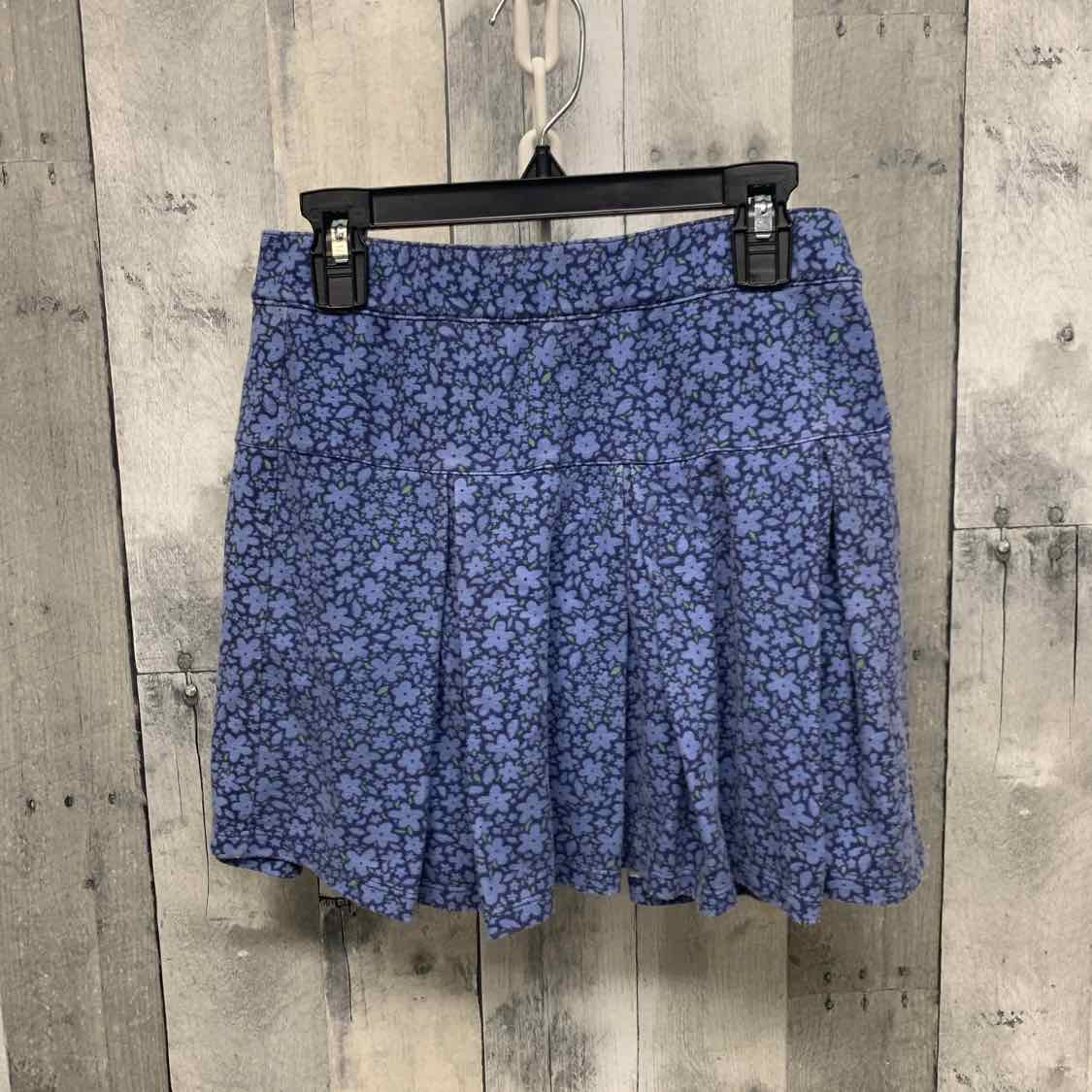 Size 14 Blue Floral Print Carter's Skirt - Athletic