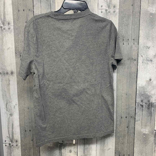Size 10/12 Gray Graphic Quiksilver T Shirt
