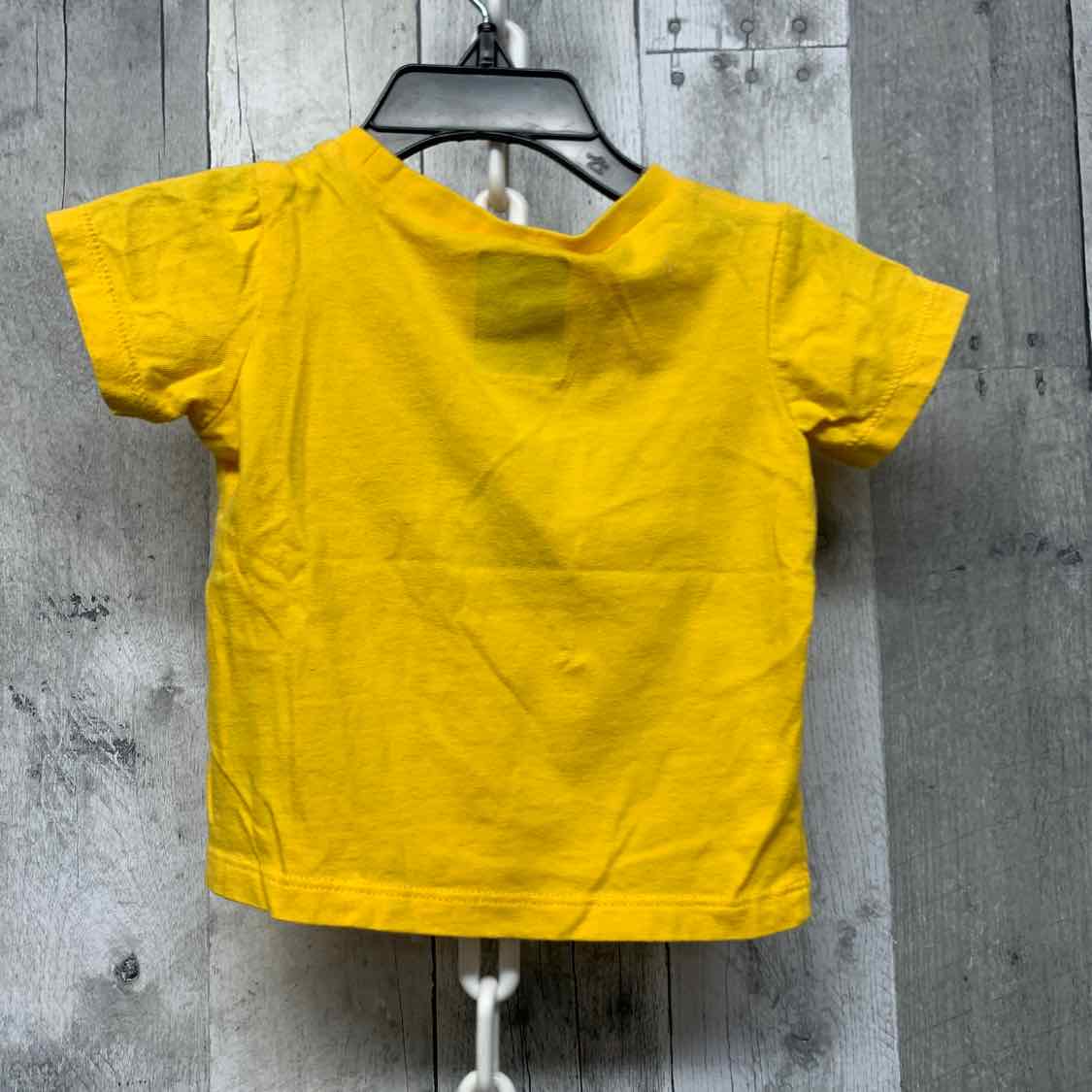 Size 12 Months Yellow Sport Brand T Shirt