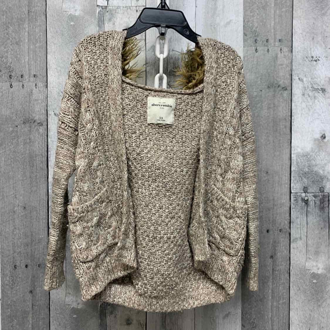 Size 3/4 Brown Abercrombie Sweater