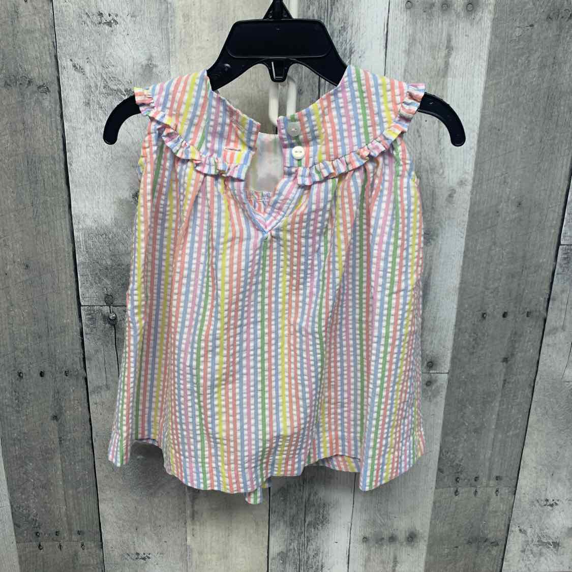 Size 6-9 Months Pink/Yellow Bonnie Jean/Baby Dress