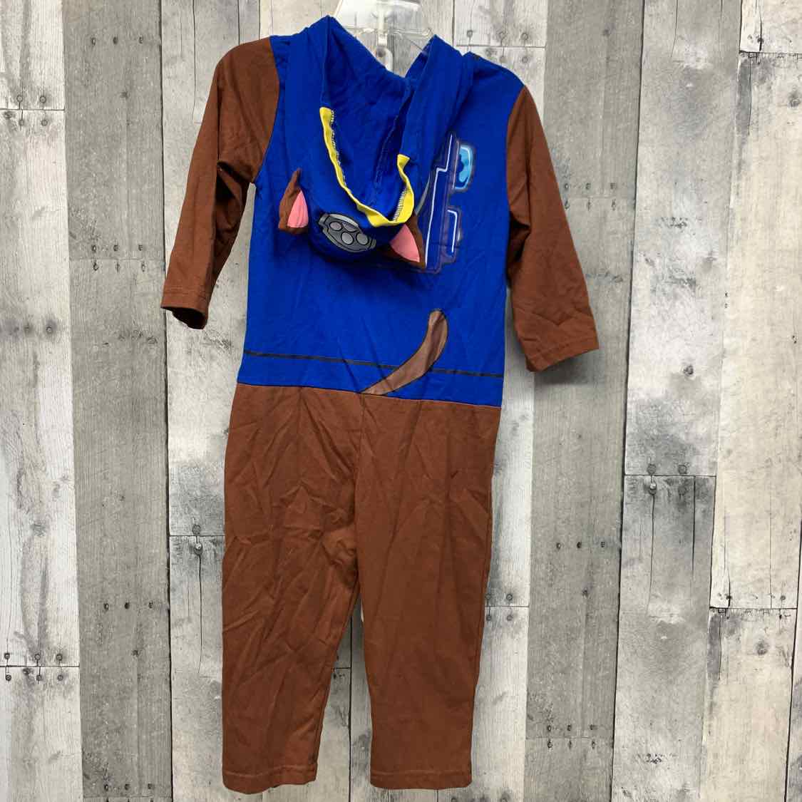 Paw Patrol Brown/Blue Size 2T Halloween Costume - Little Kid