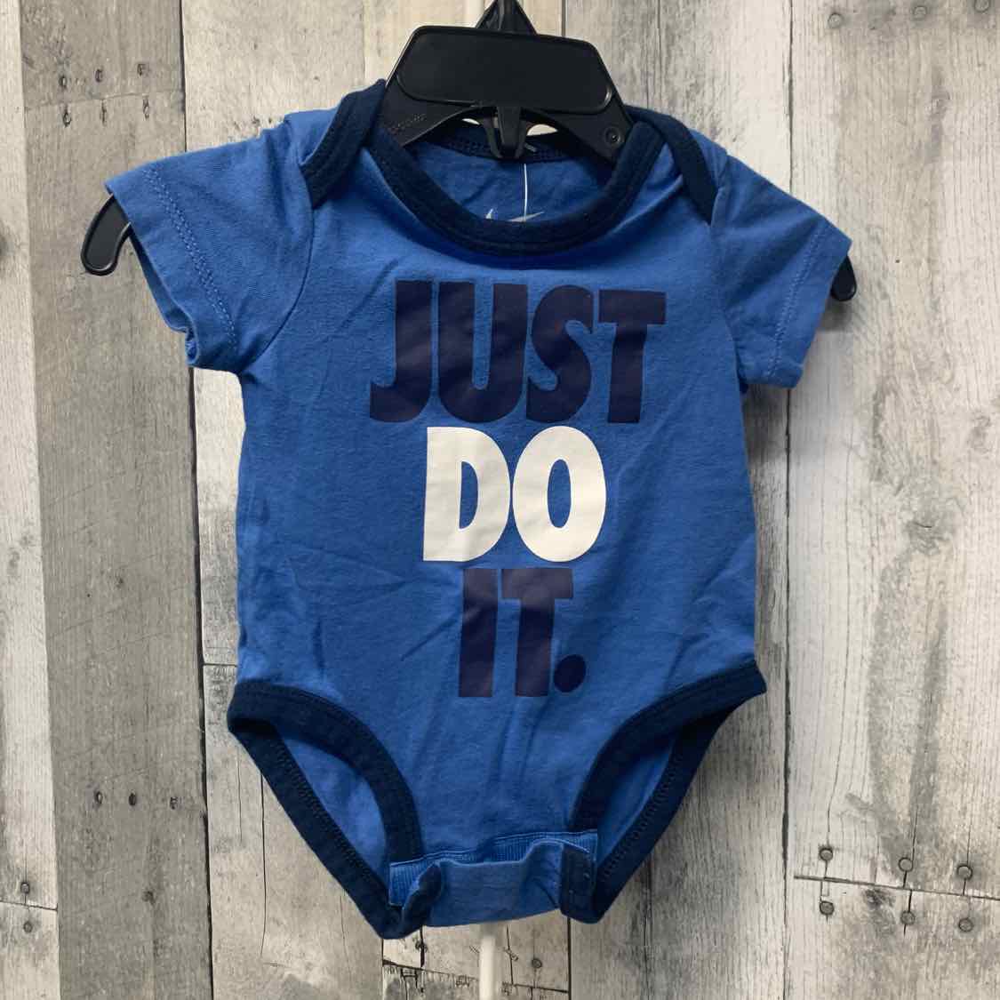 Size 3 Months Blue Sport Brand Bodysuit