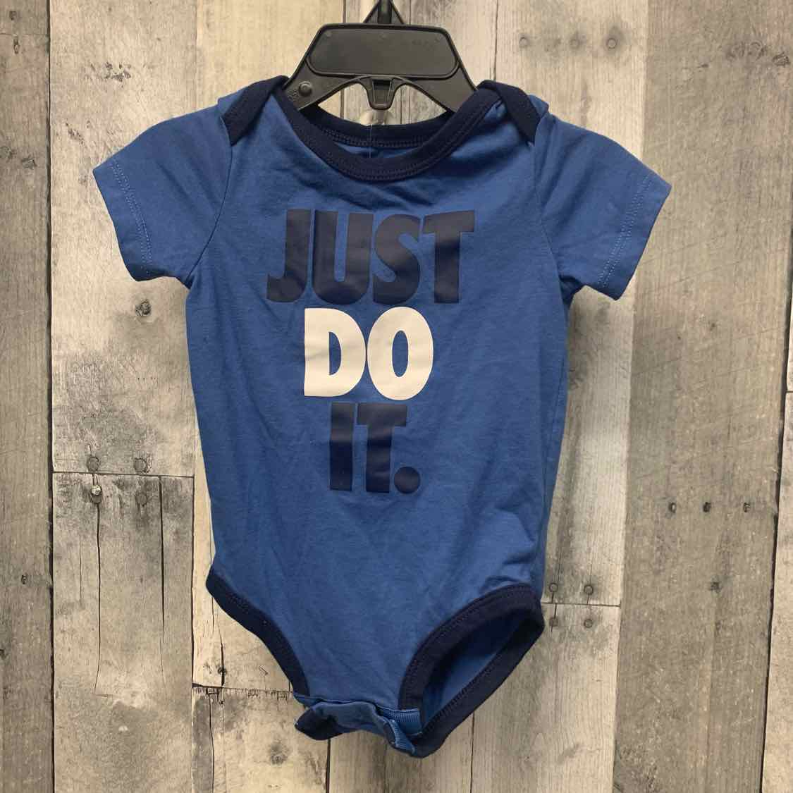 Size 9 Months Blue/Navy Sport Brand Bodysuit