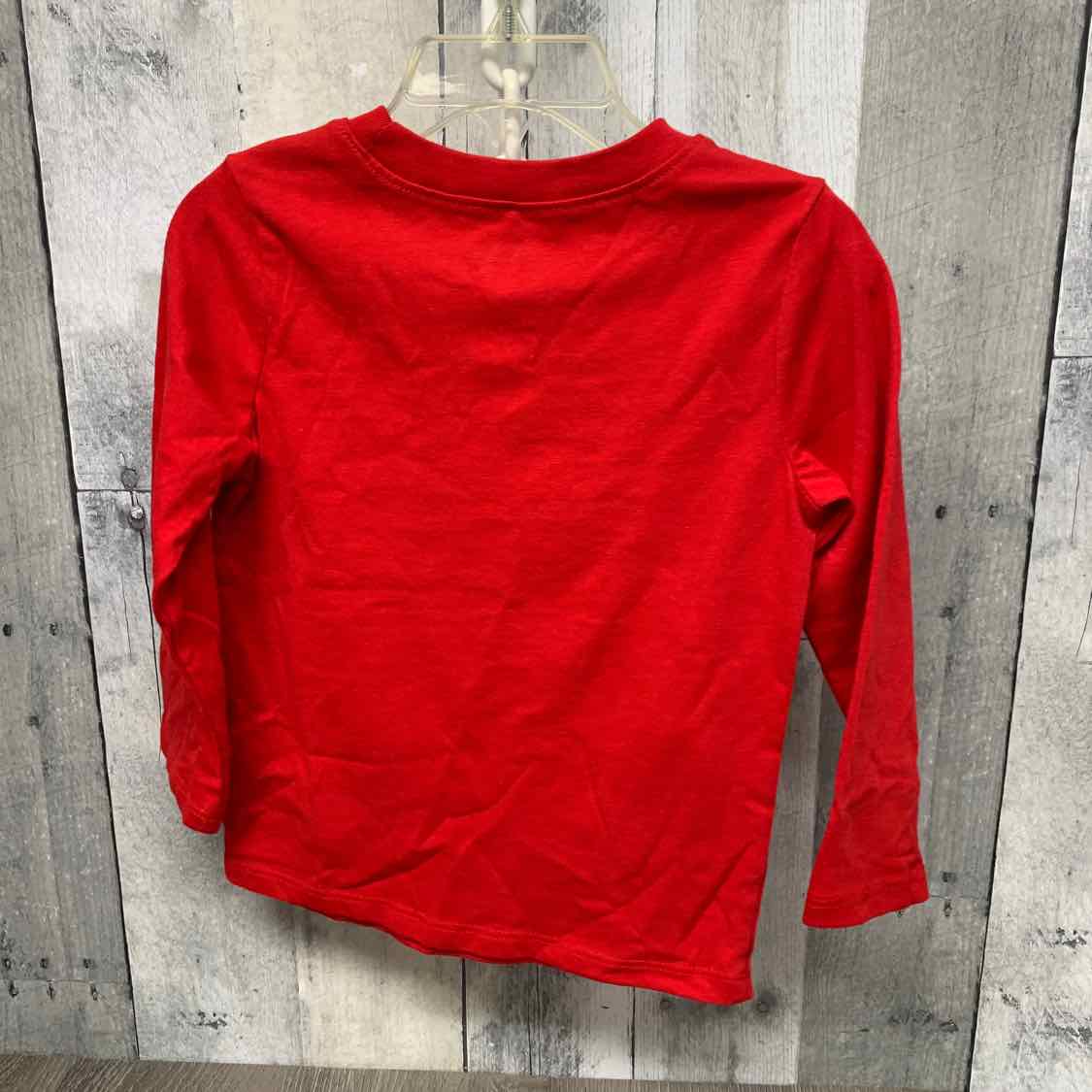 Size 3T Red Graphic Garanimals Long Sleeve Shirt