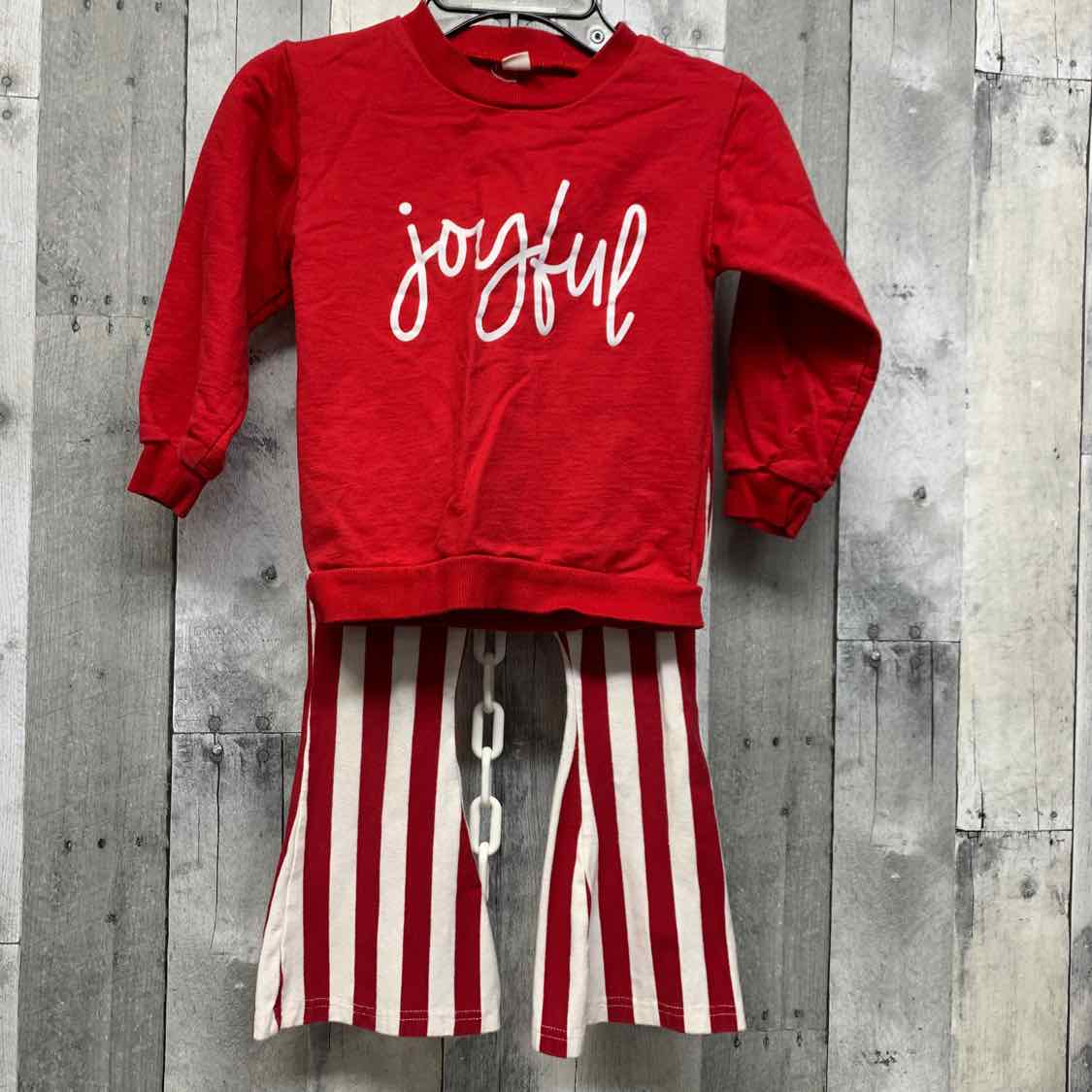 Size 5/6 Red/White B Brand Shirt/Pants