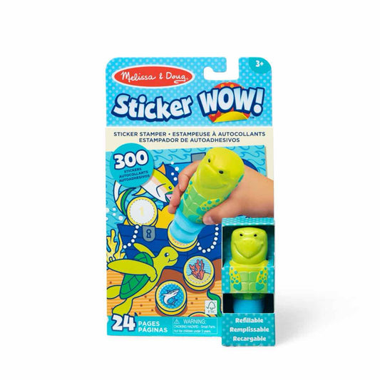 Melissa & Doug Sticker WOW! Sea Turtle