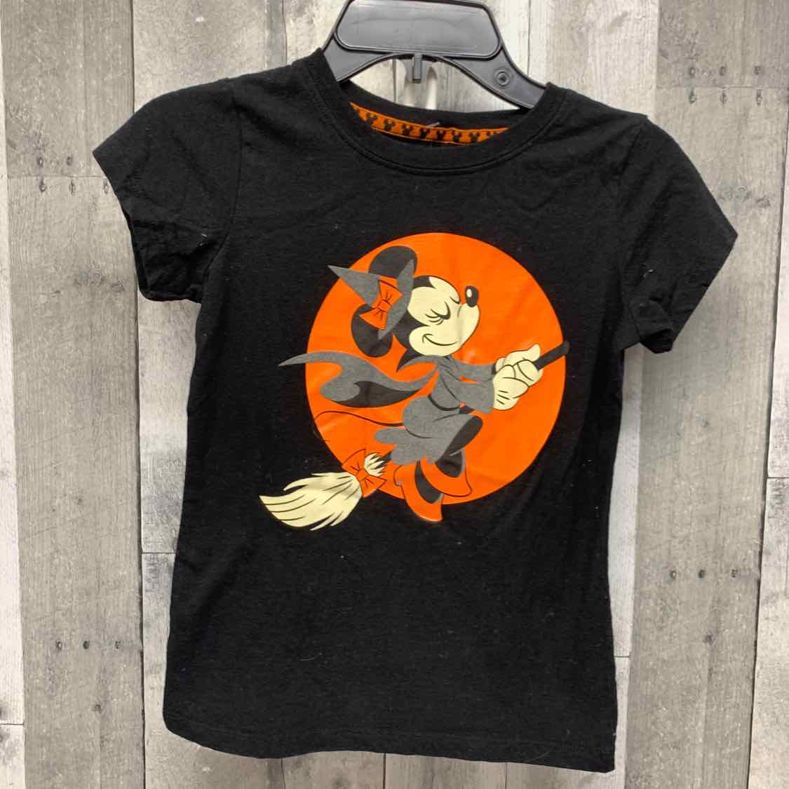 Size 6/6X Black Disney T Shirt