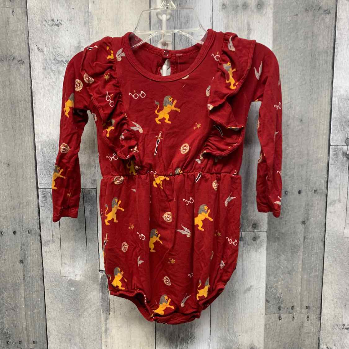 Size 18-24 Months Red Print Kyte Romper