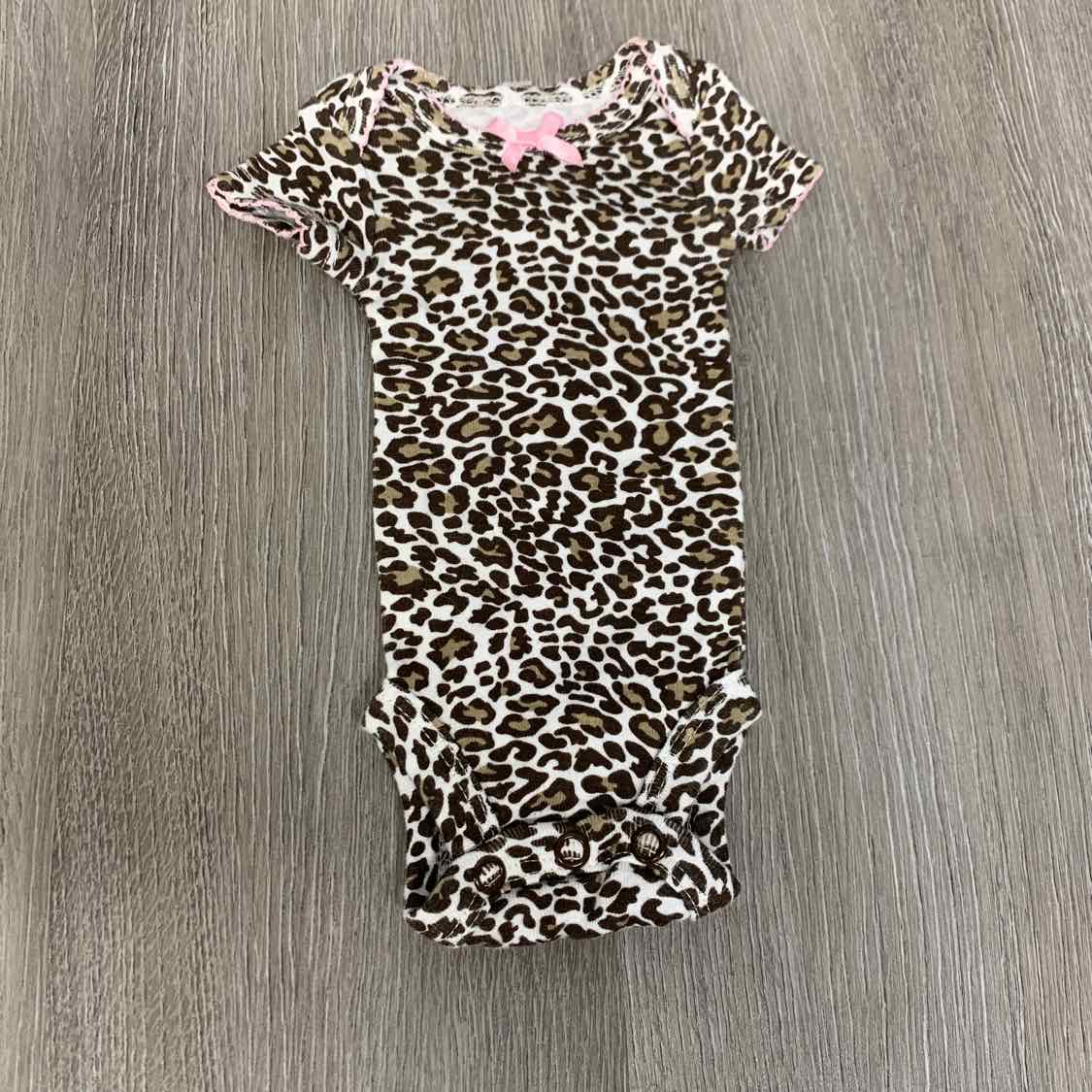 Size Preemie Brown Print Child of Mine Bodysuit