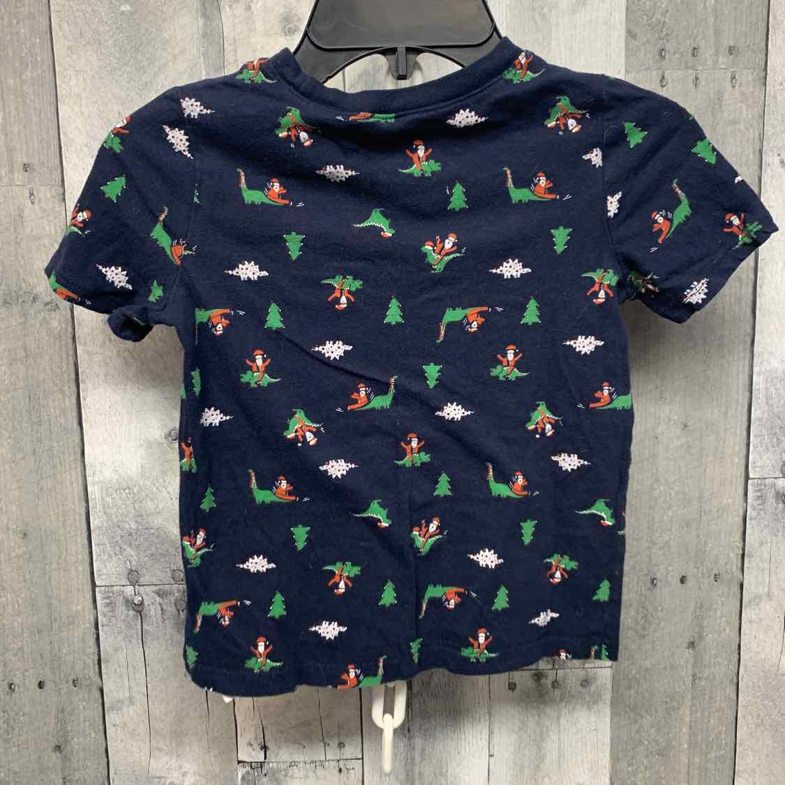 Size 5T Navy Print Old Navy T Shirt