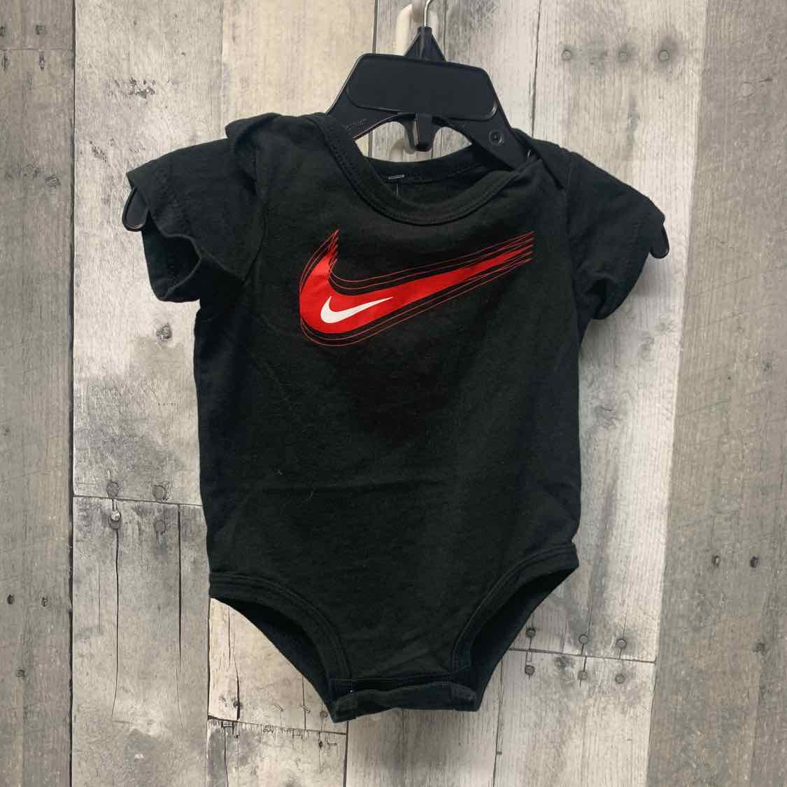 Size 6 Months Black Sport Brand Bodysuit