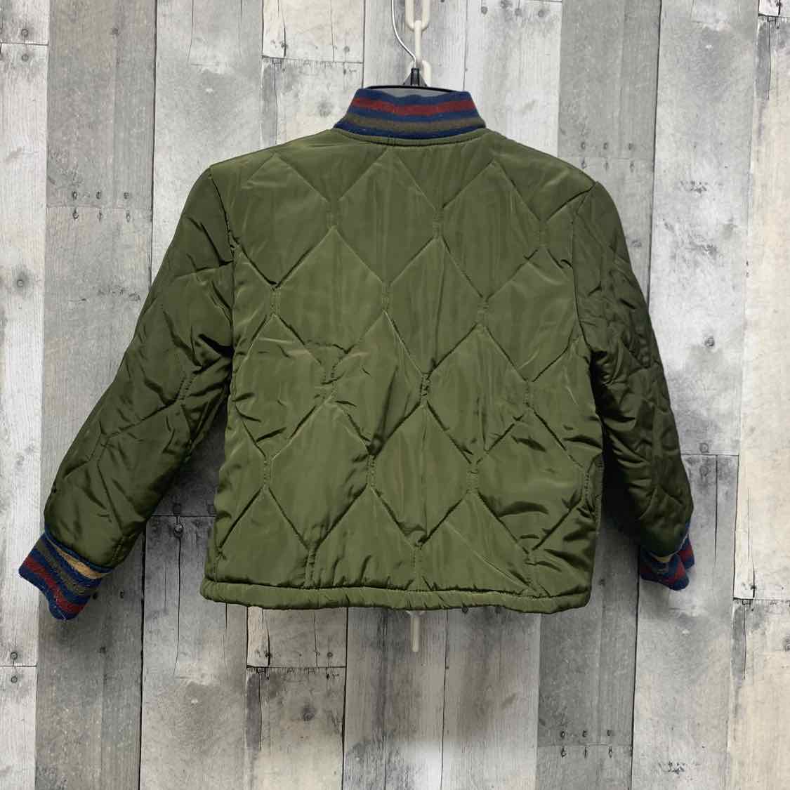 Size 4/5 Olive/Blue Art Class Heavy Jacket