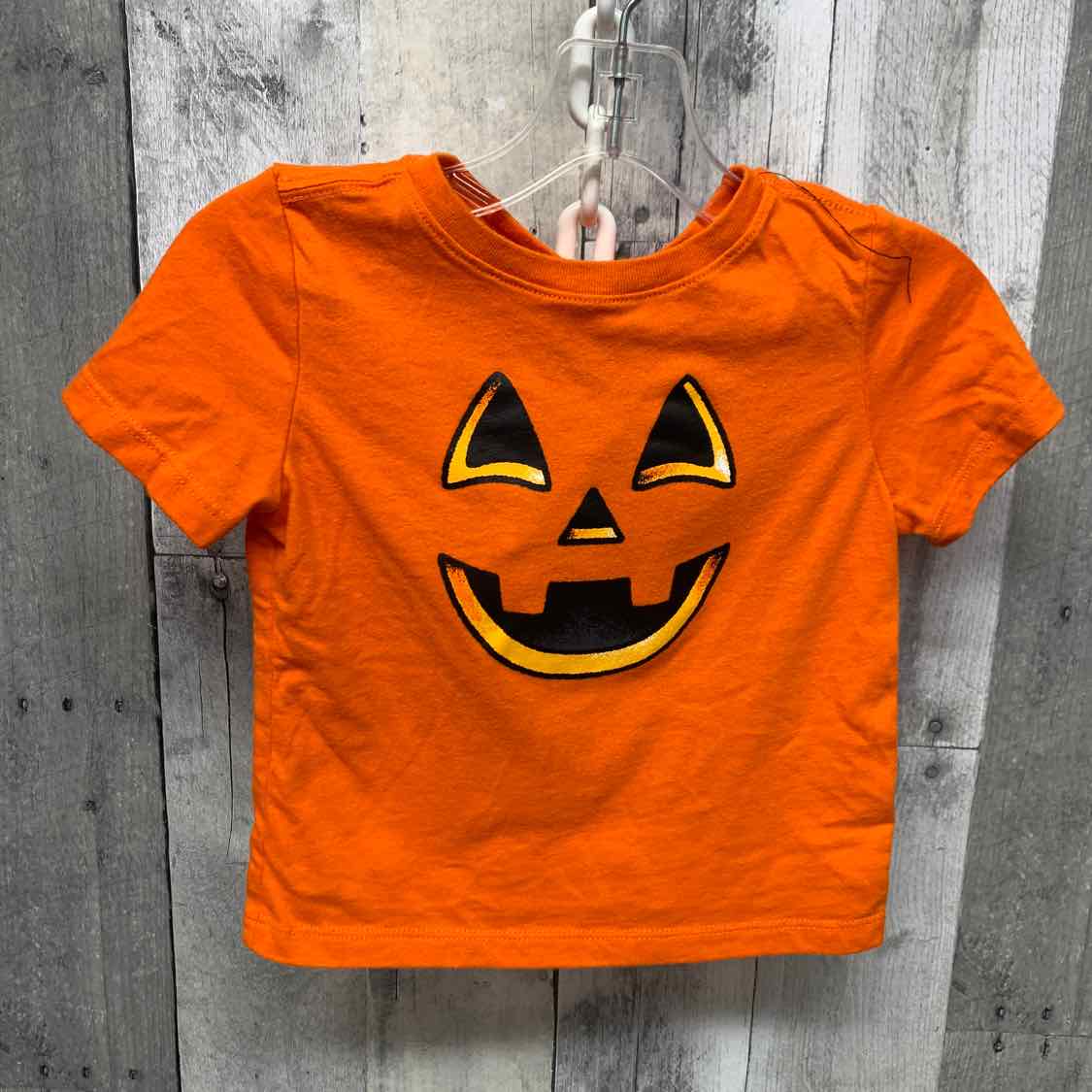 Size 18 Months Orange Graphic Holiday Brands T Shirt