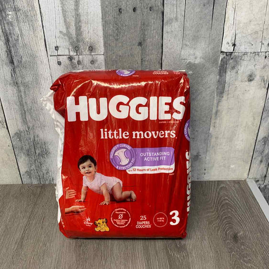 Diaper Size 3 Huggies Disposable Diapers
