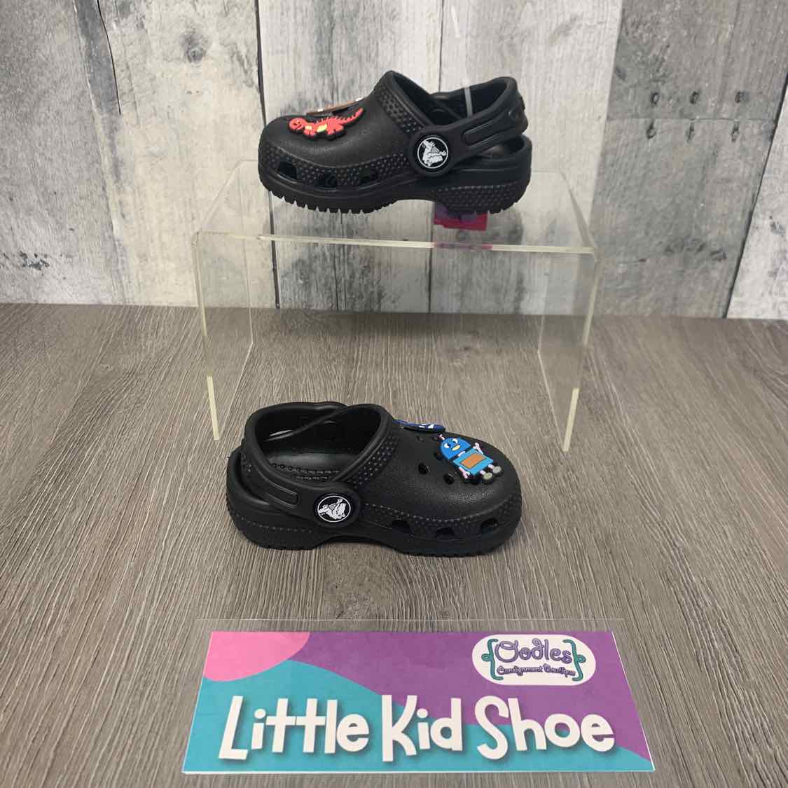 Size 4 Black Crocs Water Shoes