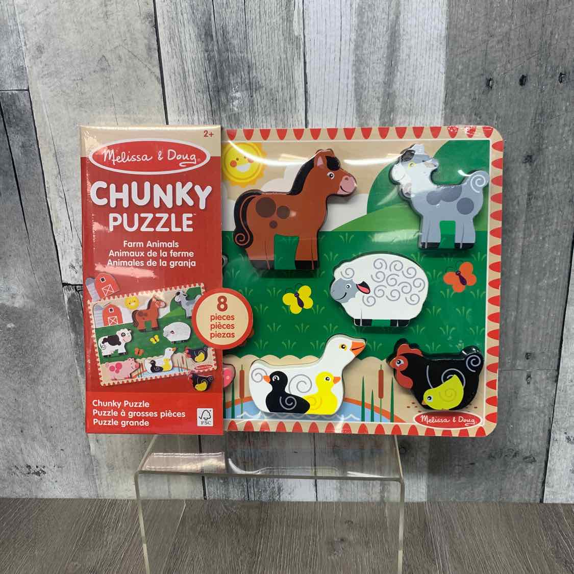 Melissa & Doug Red Wooden Puzzle