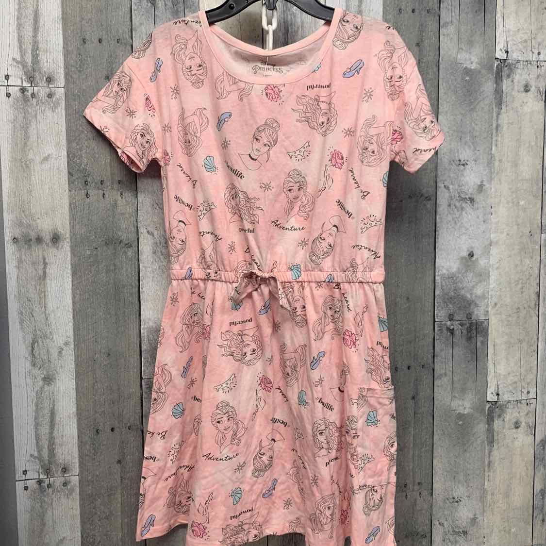 Size 14/16 Pink Print Disney Dress