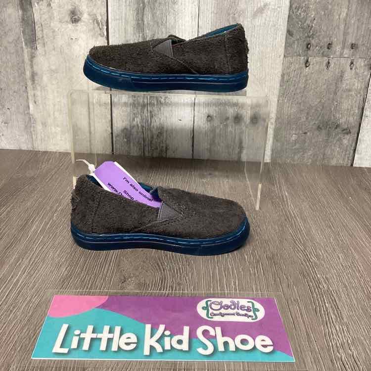 Size 6 Gray/Teal Toms Loafers