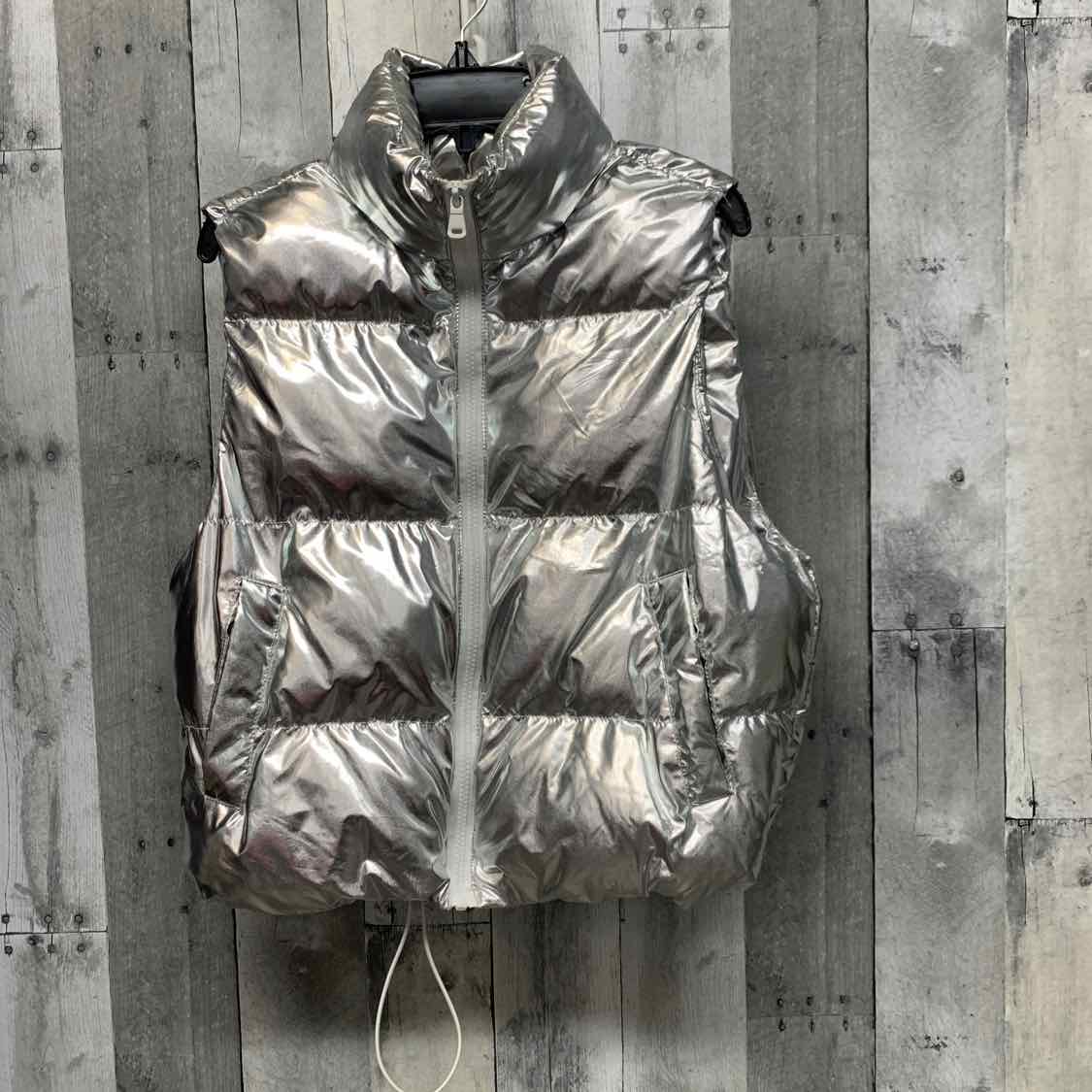 Size Medium Silver B Brand Vest - Outer