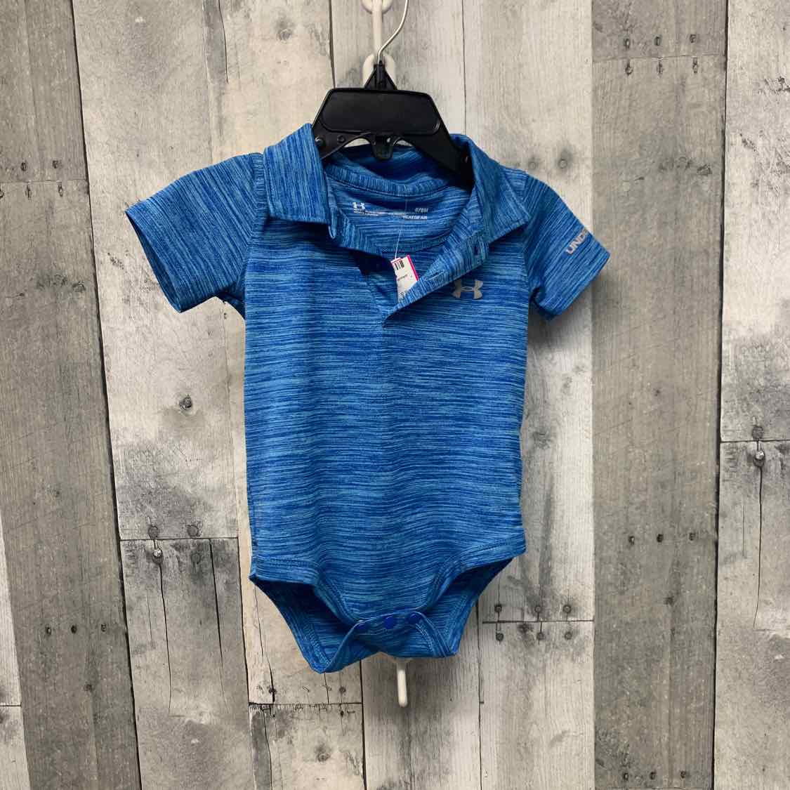 Size 6-9 Months Blue Print Sport Brand Bodysuit