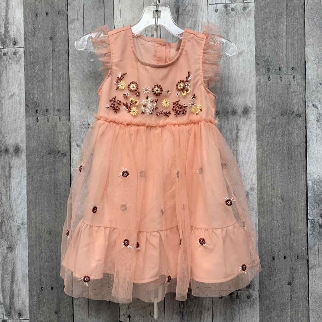 Size 18 Months Peach Daisy Fuentes Dress