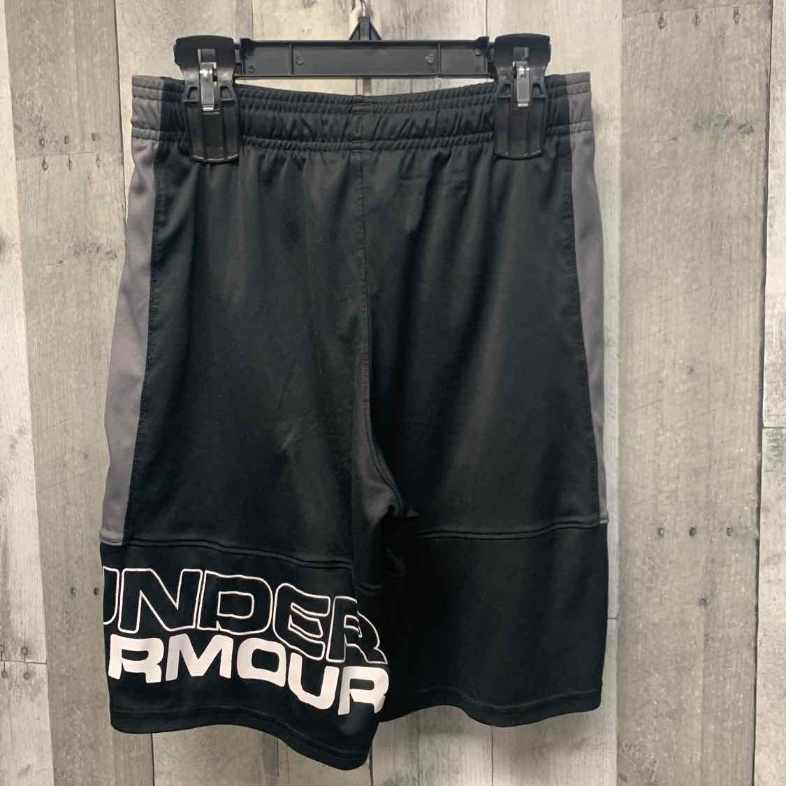 Size Medium Black/Gray Sport Brand Shorts - Athletic - OodlesCB