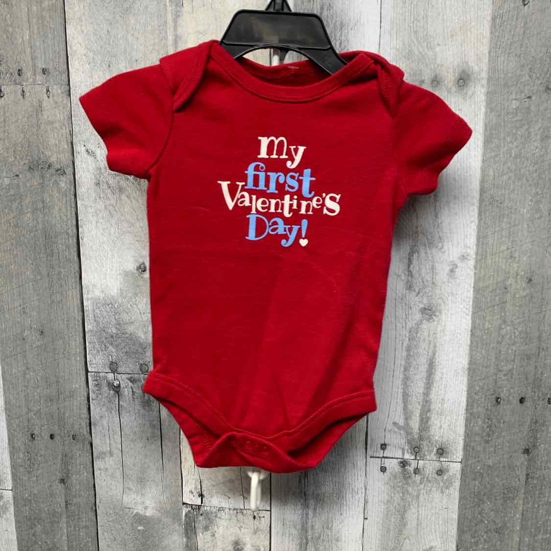 Size 3-6 Months Red Holiday Brands Bodysuit