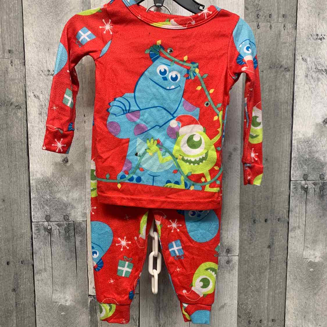 Size 18 Months Red/Blue Disney 2pc PJs