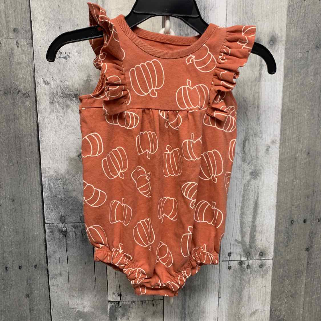 Size 3-6 Months Brown Print Cat & Jack Romper