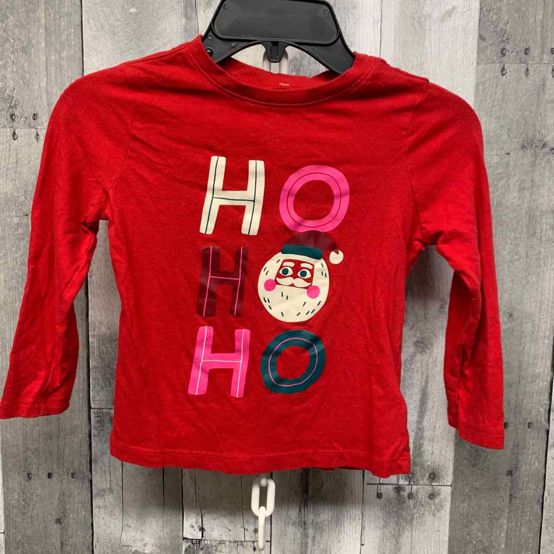 Size 4T Red Graphic Old Navy Long Sleeve Shirt