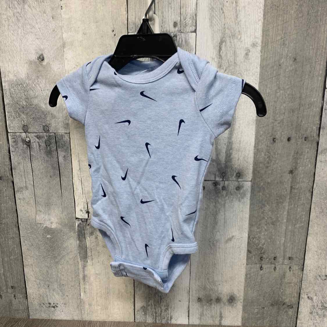 Size 3 Months Blue Print Sport Brand Bodysuit