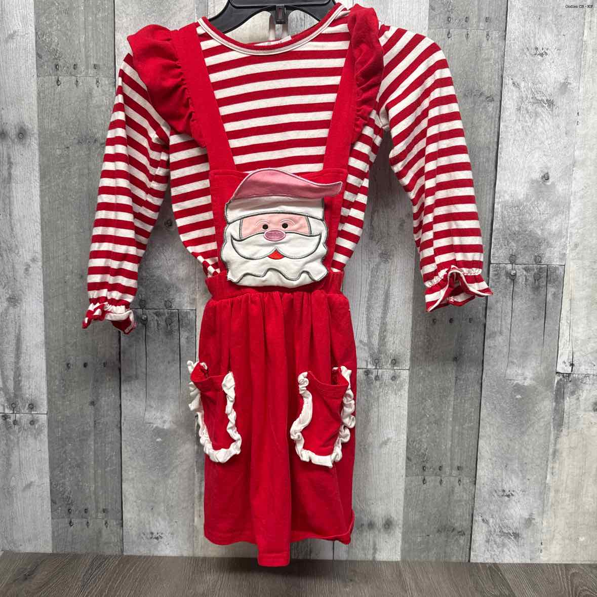 Size 5/6 Red/White Boutique Brand Shirt/Jumper