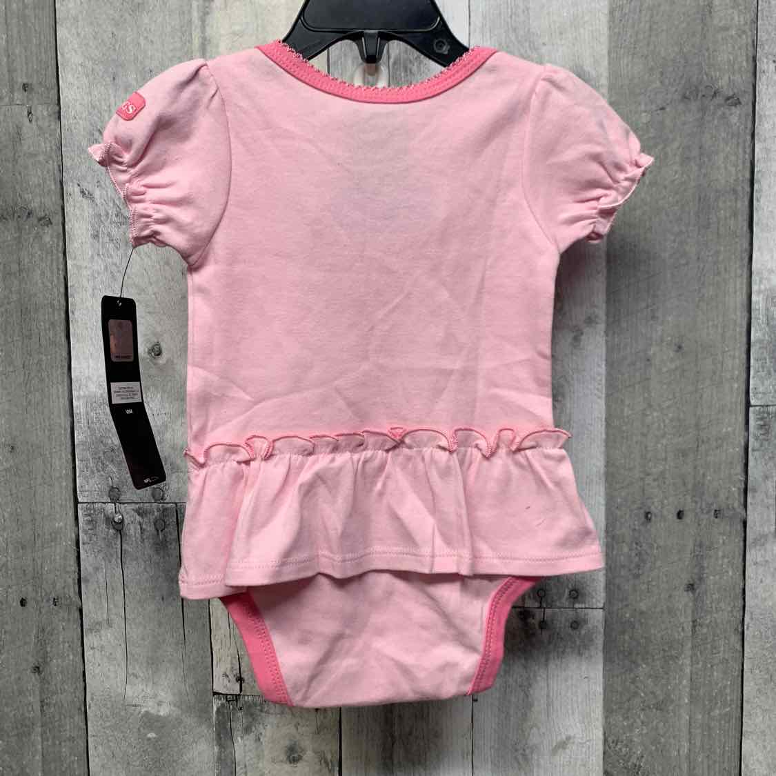 Size 6-9 Months Pink Graphic NFL Bodysuit