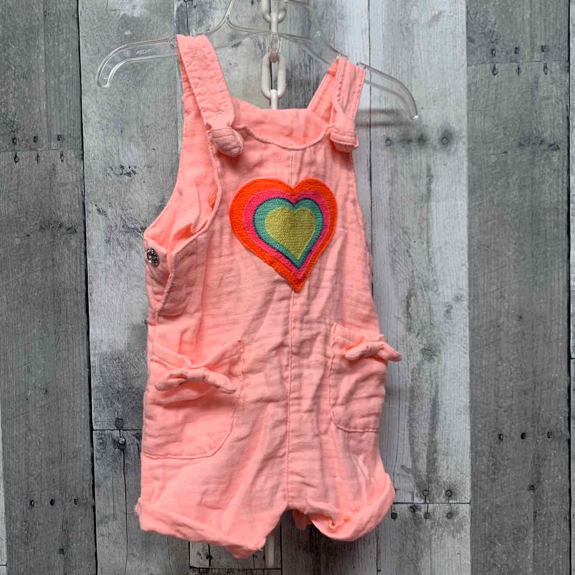 Size 18 Months Pink/Red B Brand Romper - OodlesCB