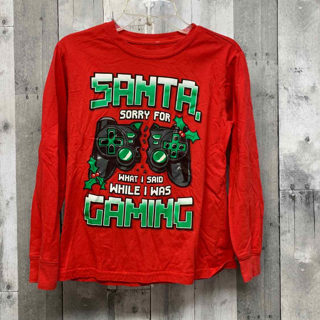 Size Medium Red/Green B Brand Long Sleeve Shirt