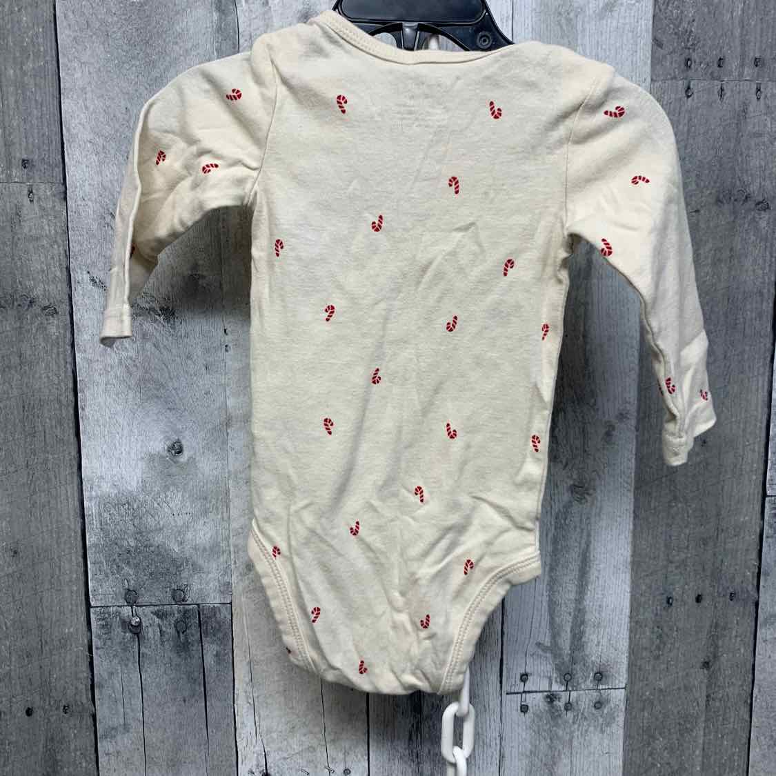 Size 6 Months Tan Print Carter's Bodysuit