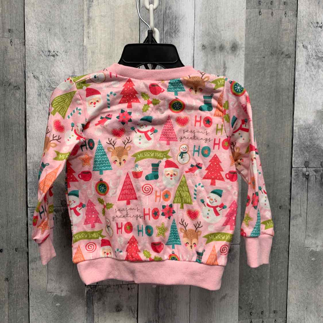 Size 12-18 Months Pink Print B Brand Long Sleeve Shirt