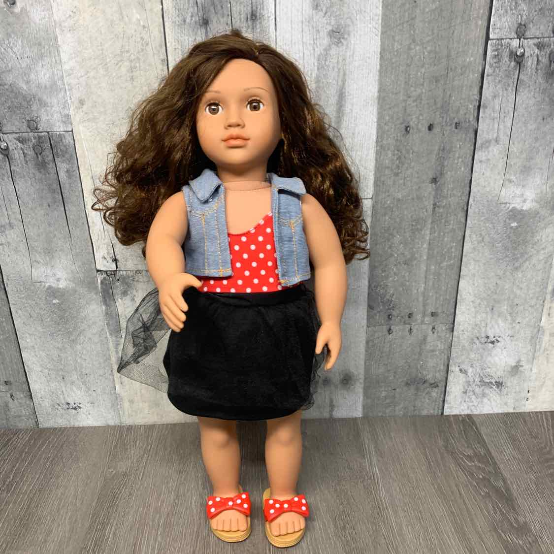 Our Generation Red/Black Doll